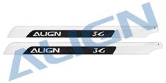 HD600N 600 3G Carbon Fiber Blades [H60196]